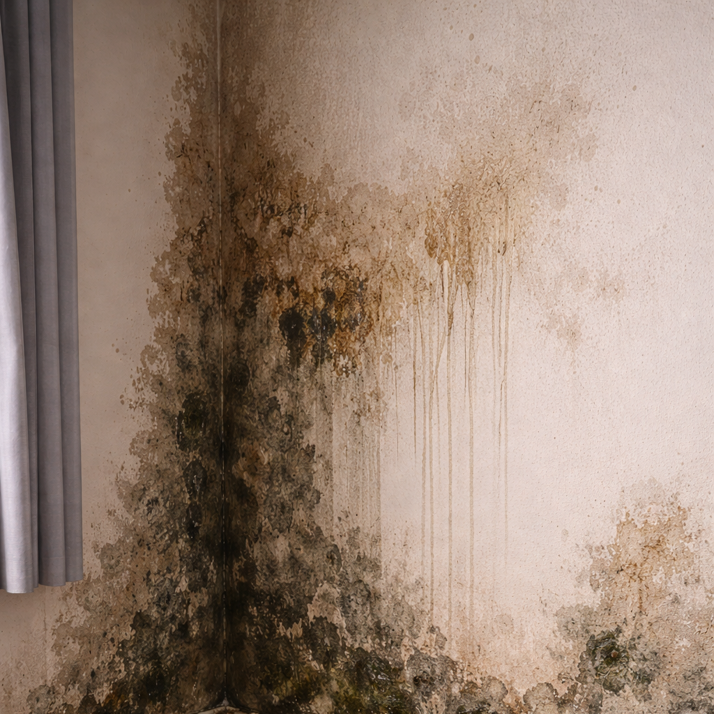 Murs humides